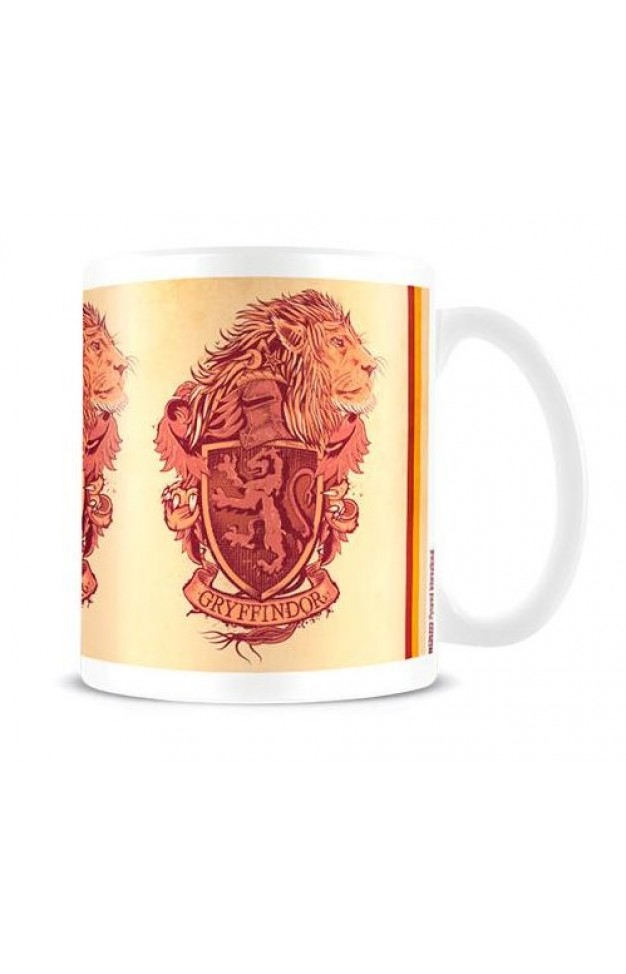 Harry Potter  Ceramic Mug White Gryffindor